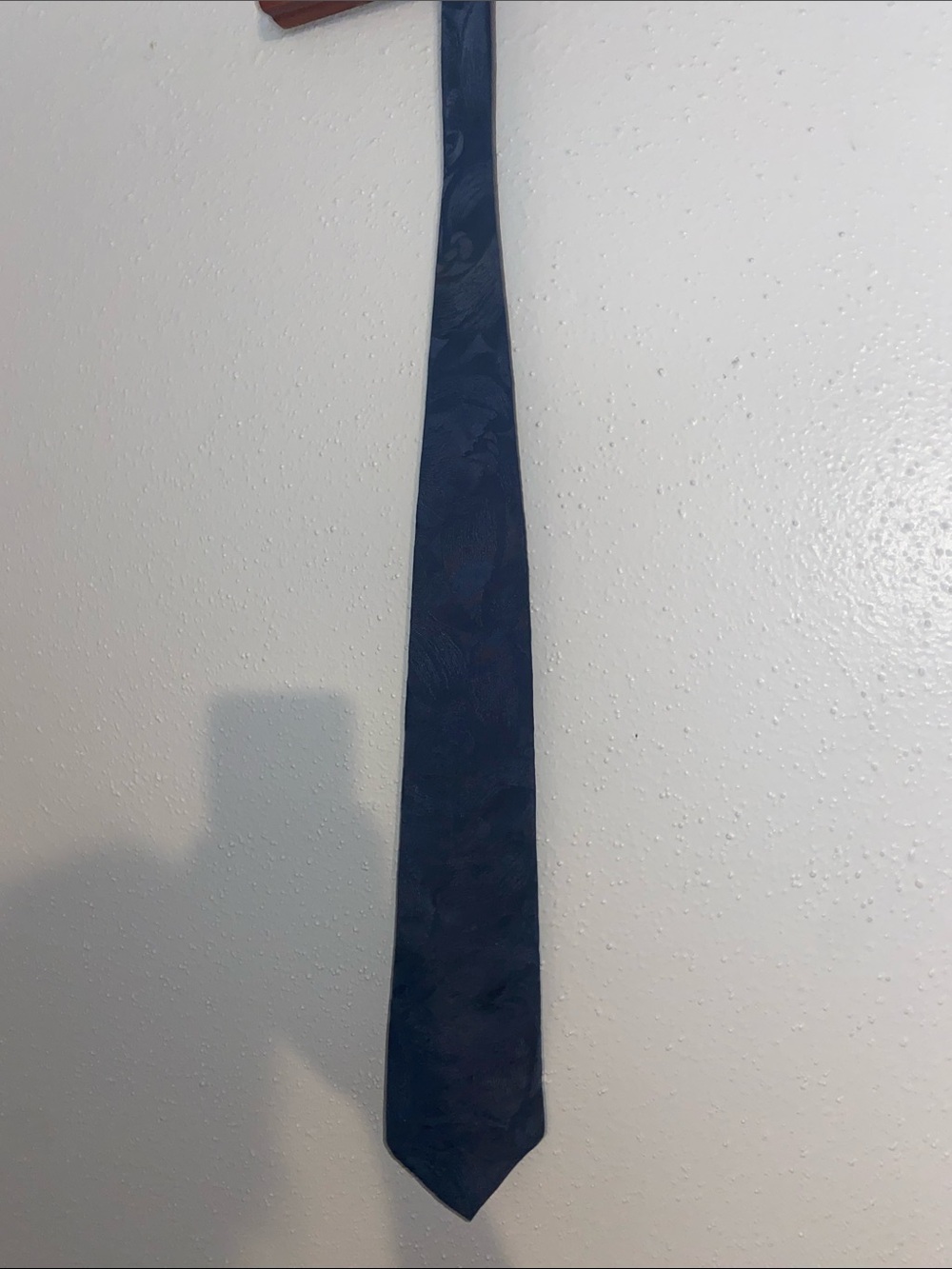 Vintage royal club Classic Men's Navy Floral Textured Tie